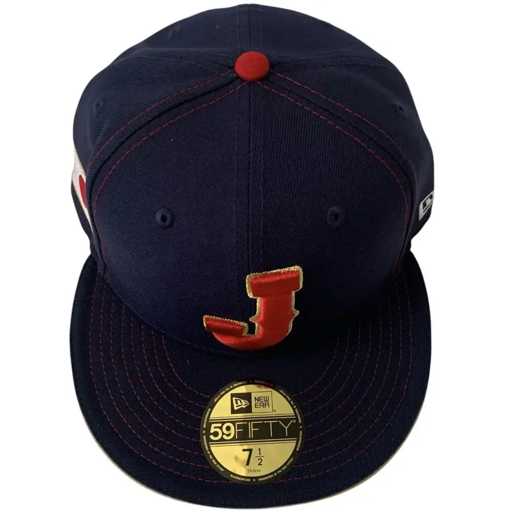 New Era 59FIFTY Size 7 1/2 Japan Baseball 2026 World Baseball Fitted Hat Cap New